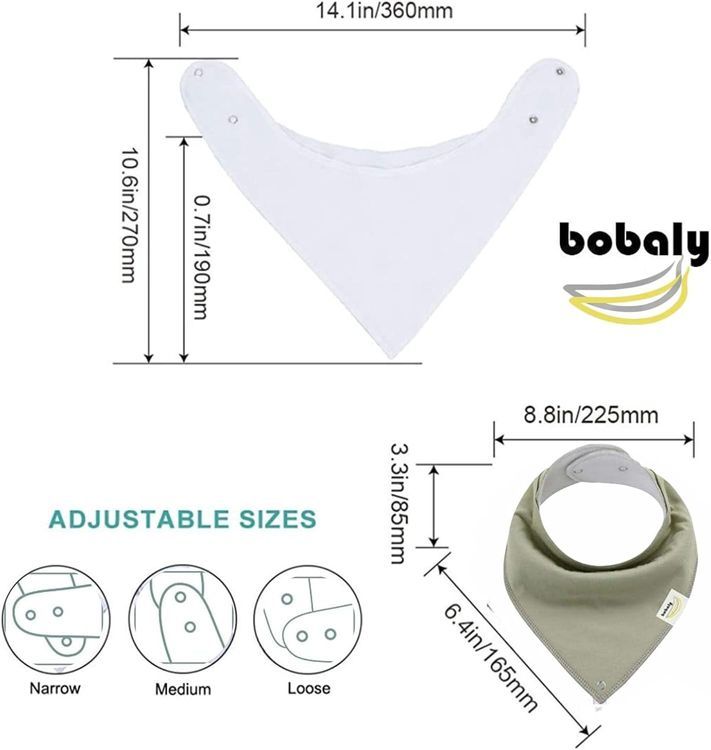 No. 5 - Bobaly Baby Bibs - 5