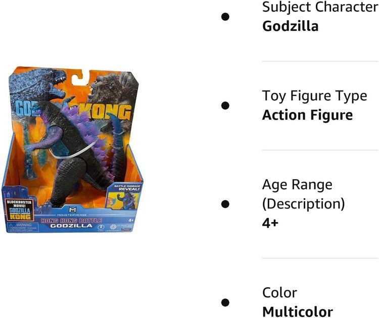 No. 10 - Godzilla vs Kong Play Fantastic Creature Figures - 4