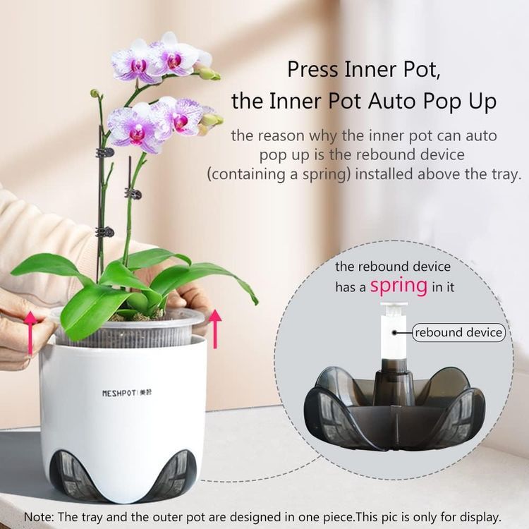 No. 8 - Meshpot 5 inch Orchid Pots - 3