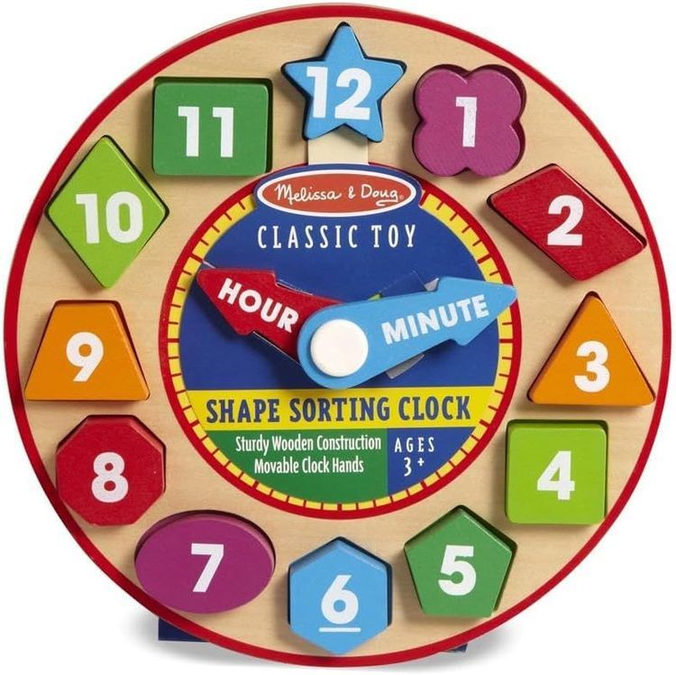 No. 8 - Melissa & Doug Shape Sorting Clock - 1