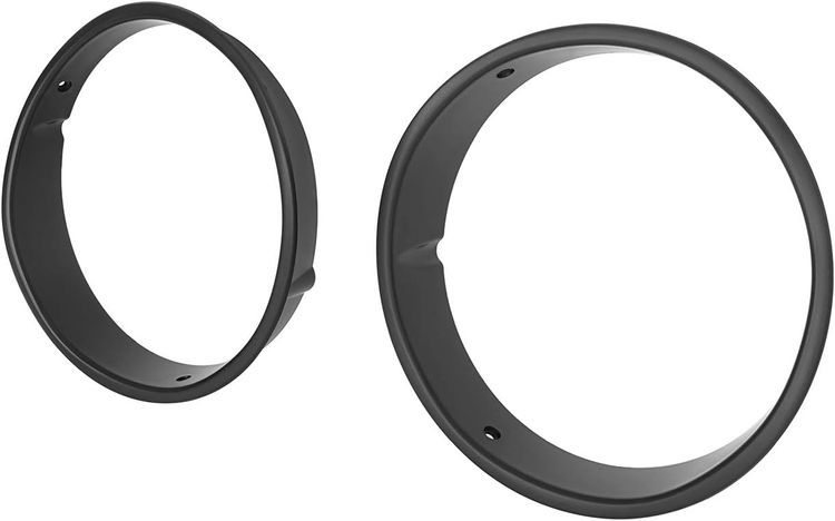 No. 2 - Hooke Road Matte Black Headlight Bezels - 5