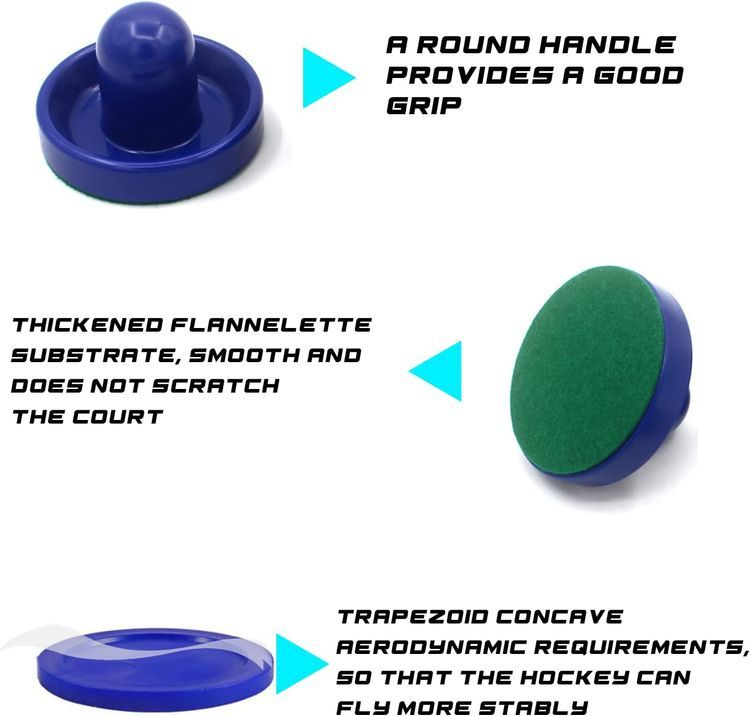 No. 2 - INSCOOL Air Hockey Pushers and Pucks - 3