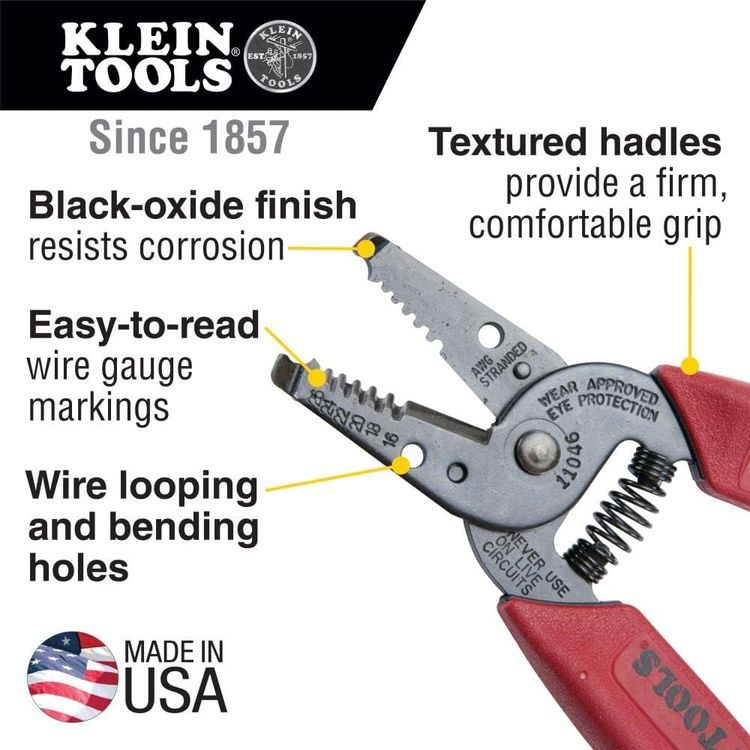 No. 9 - Klein Tools Wire Stripper/Cutter - 3