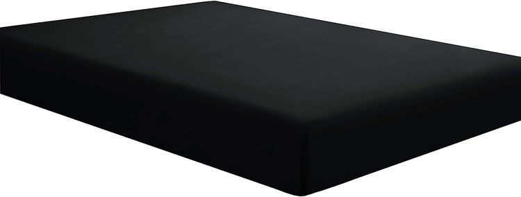 No. 9 - Sfoothome Black Fitted Sheet - 1