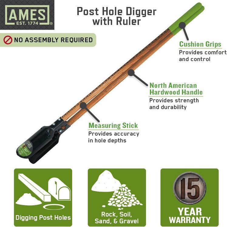 No. 1 - AMES Post Hole Digger - 5