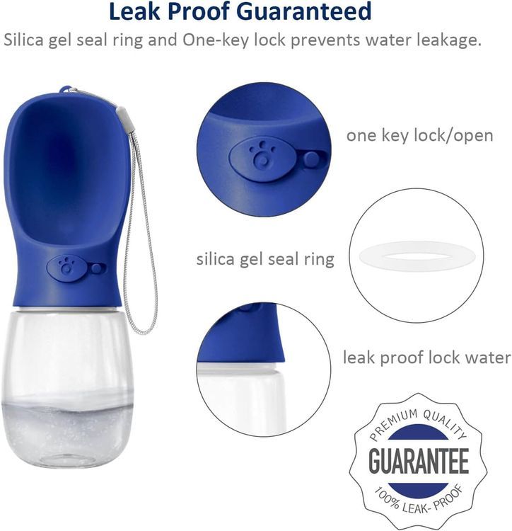 No. 3 - WePet Portable Dog Water Bottle - 4