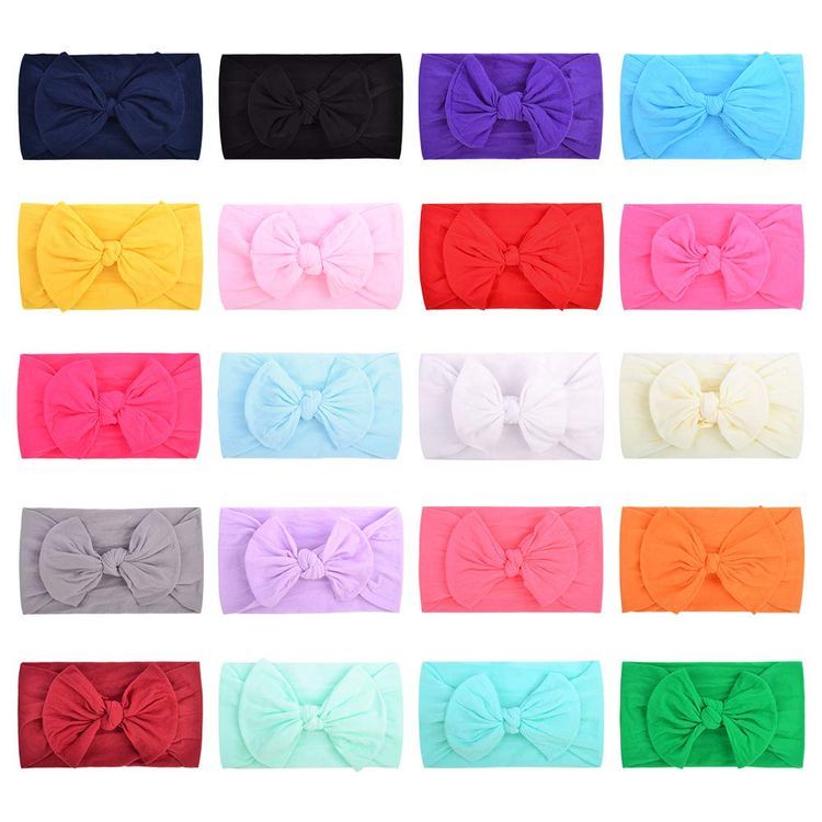 No. 9 - Jollybows 20pcs Baby Girls Nylon Headbands - 2