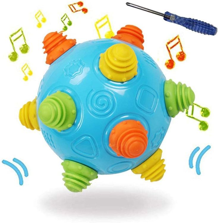 No. 7 - YMDLY Toys Toddlers Baby Music Shake Dancing Ball Toy - 1