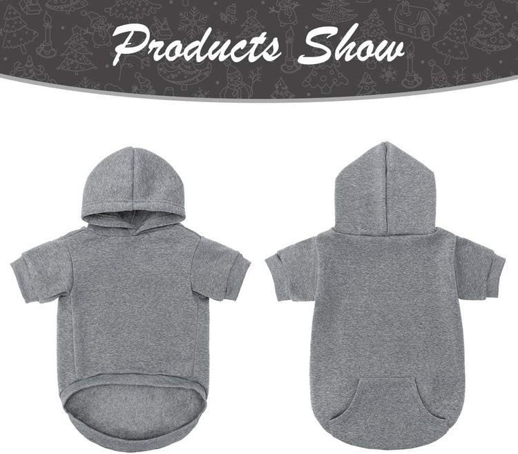 No. 2 - Basic Dog Hoodie - 2