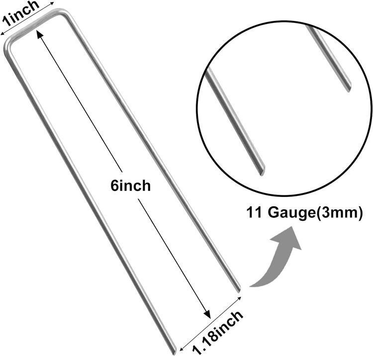 No. 5 - 6 Inch Garden Stakes - 2