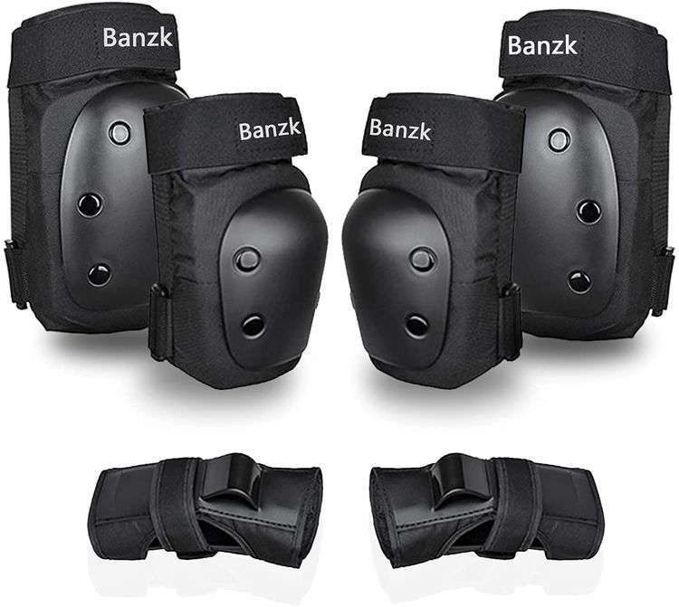 No. 9 - Banzk Adult Knee Pads Elbow Pads Wrist Guards - 1