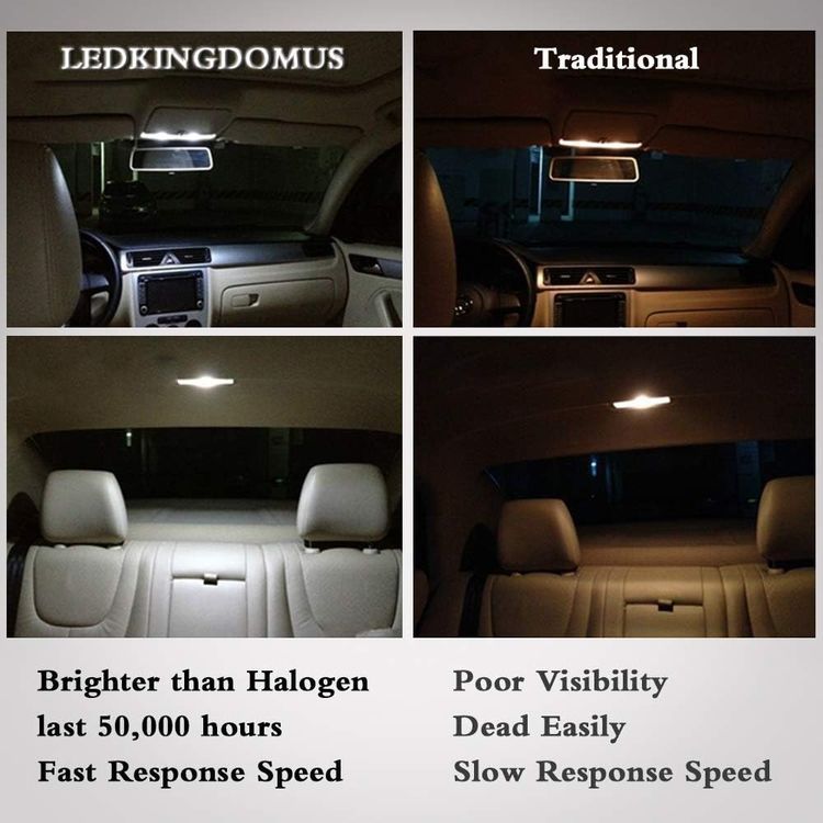 No. 7 - LEDKINGDOMUS Under Hood Light Bulbs - 4