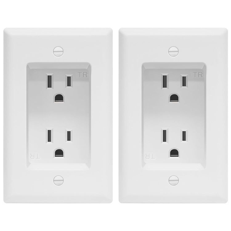No. 10 - TOPGREENER Recessed Duplex Receptacle Outlet - 1