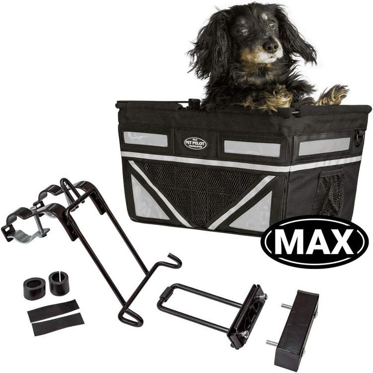 No. 8 - TRAVELIN K9 Pet-Pilot MAX Dog Bicycle Basket Carrier - 1