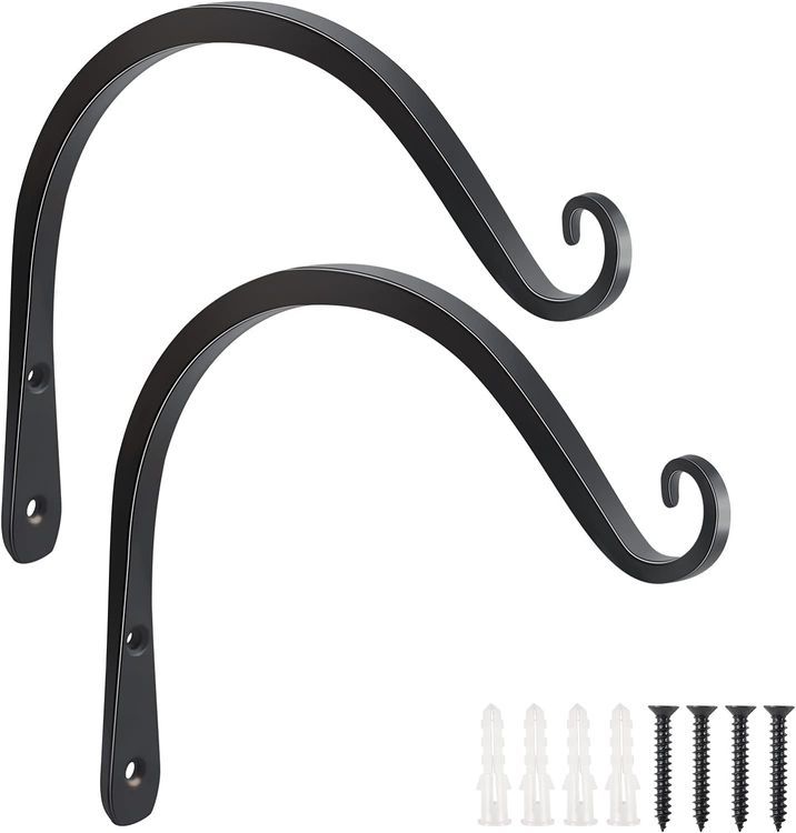 No. 3 - FEED GARDEN Hanging Plant Bracket Wall Hooks - 1