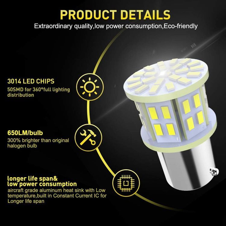 No. 8 - Efoxcity Marker Light Bulbs - 2