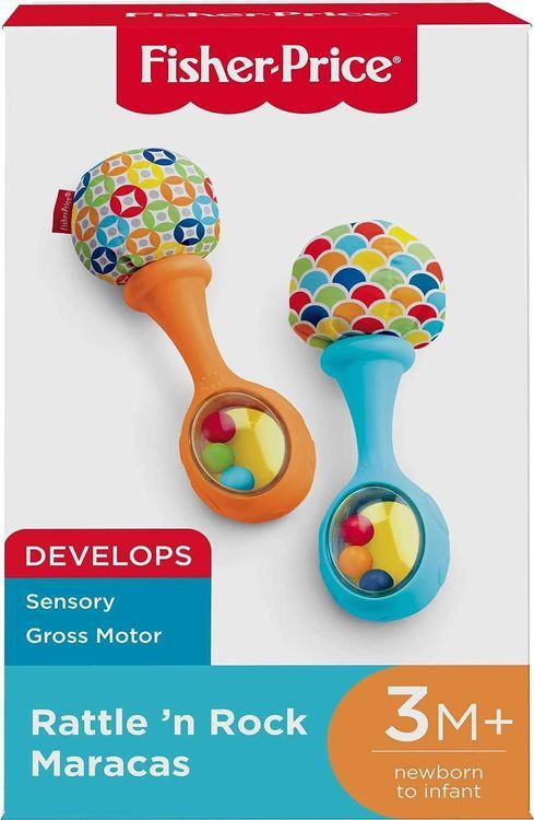 No. 2 - Fisher-Price Newborn Toys Rattle 'n Rock Maracas - 5