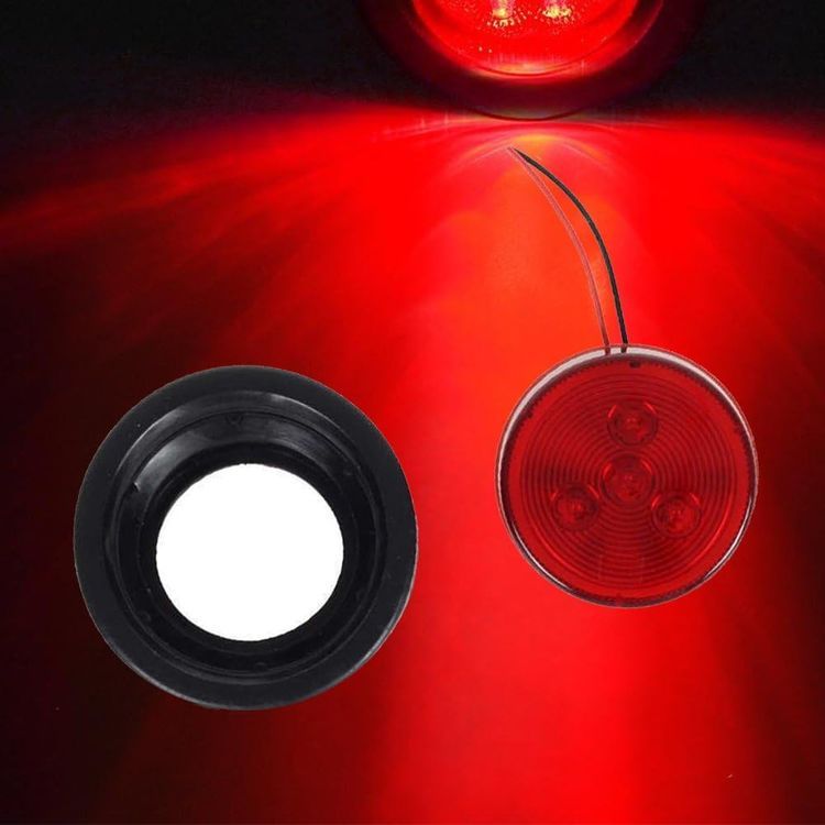 No. 10 - NEW SUN 2.5 Inch Round LED Marker Lights - 5