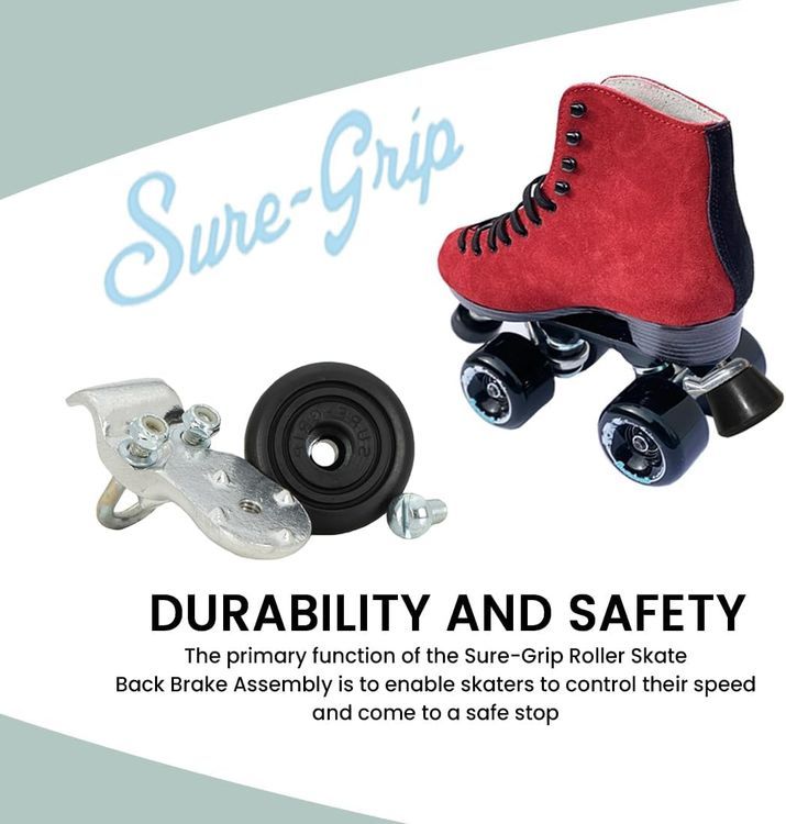 No. 6 - Sure-Grip Roller Skate Back Brake Assembly - 3