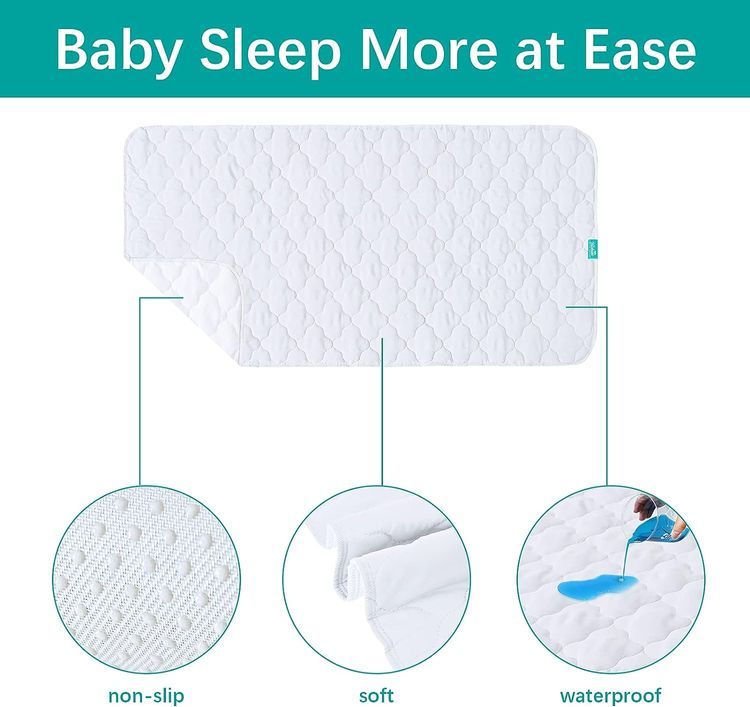 No. 10 - Biloban Crib Mattress Protector - 2