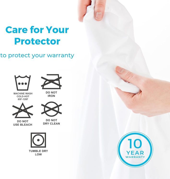 No. 4 - Linenspa Waterproof Smooth Top Premium Twin Mattress Protector - 5