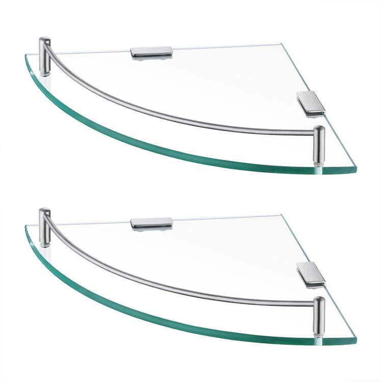 No. 7 - KES Glass Corner Shelf - 1