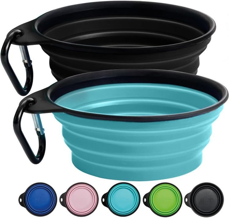 No. 2 - Gorilla Grip Collapsible Dog Bowl - 1