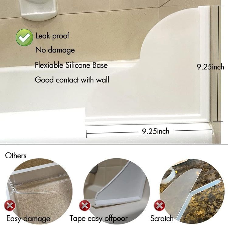 No. 3 - Spidfee Bathtub Splash Guards - 3