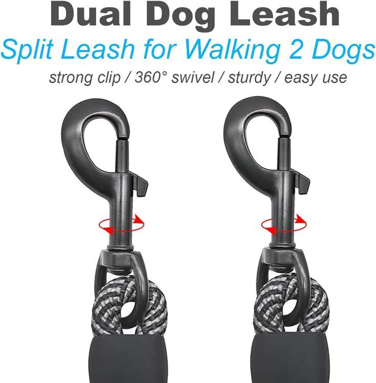 No. 6 - Mycicy Double Dog Leash Coupler - 3