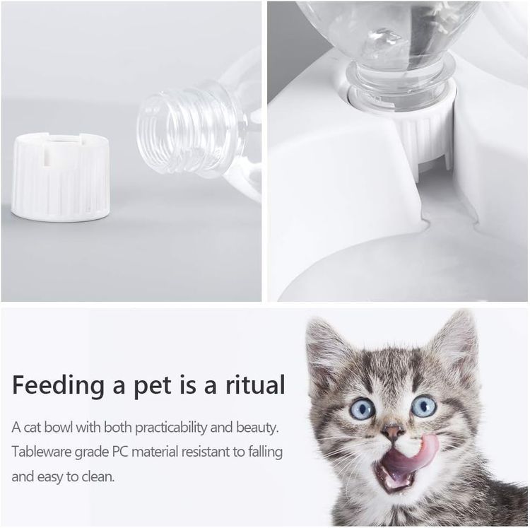 No. 8 - MILIFUN Automatic Water and Food Bowl Set - 5