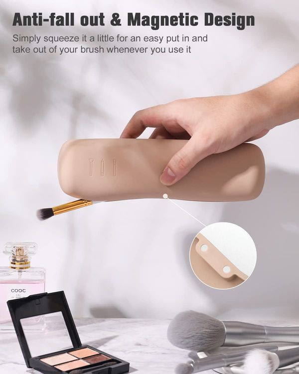 No. 3 - FERYES Travel Makeup Brush Holder - 5