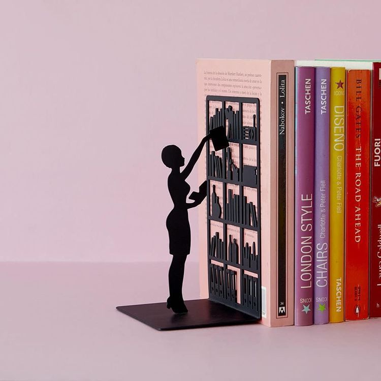 No. 10 - Balvi The Library Metal Bookend - 4