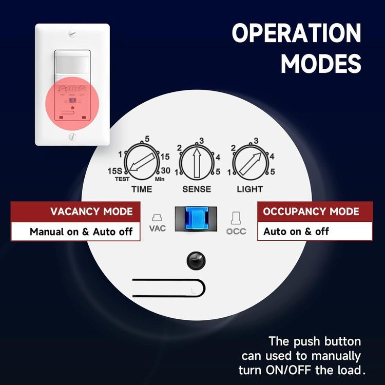 No. 9 - ECOELER Motion Sensor Light Switch - 4