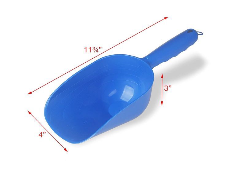 No. 9 - Van Ness 2-Cup Plastic Food Scoop - 2