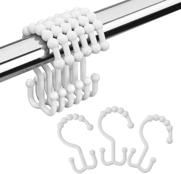 No. 10 - Amazer Shower Curtain Hooks - 1