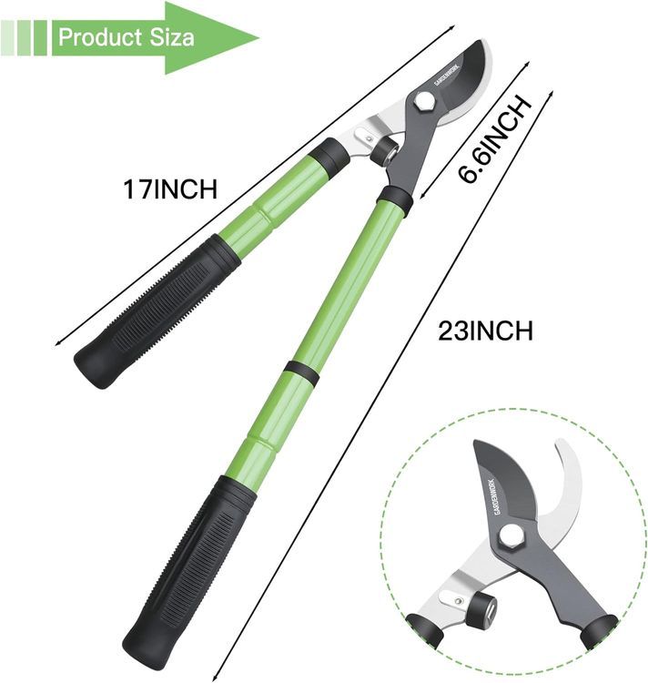 No. 8 - GARDENWORK Extendable Bypass Loppers - 3