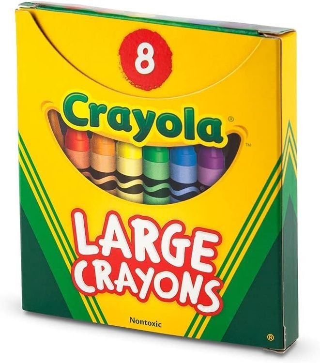 No. 10 - Crayola Large Crayons - 4