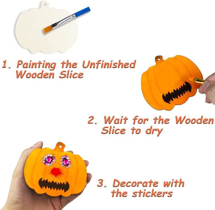 No. 9 - VLUSSO Halloween Wood Craft Kit - 3