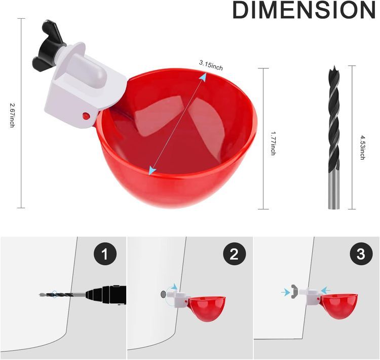 No. 1 - Darcvds Chicken Water Feeder - 2