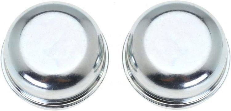 No. 10 - Shunmo 1.98 Inch Grease Cover Dust Cap Wheel Center Caps for Trailer Axle Hub (2) - 3