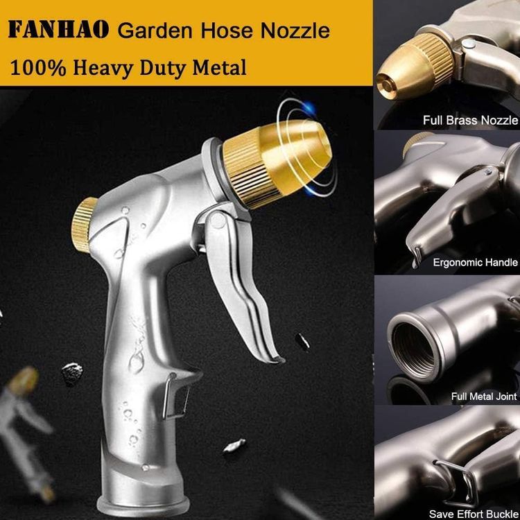 No. 5 - FANHAO Upgrade Garden Hose Nozzle Sprayer - 3