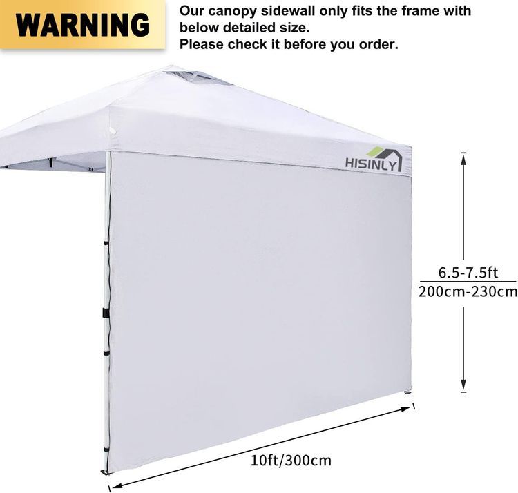 No. 10 - Hisinly Instant Canopy Tent SideWalls - 2