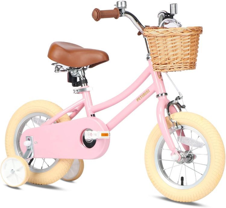 No. 9 - Petimini Girls Bike with Basket - 1