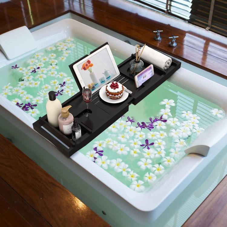 No. 7 - Zhuoyue Bamboo Bathtub Tray - 2