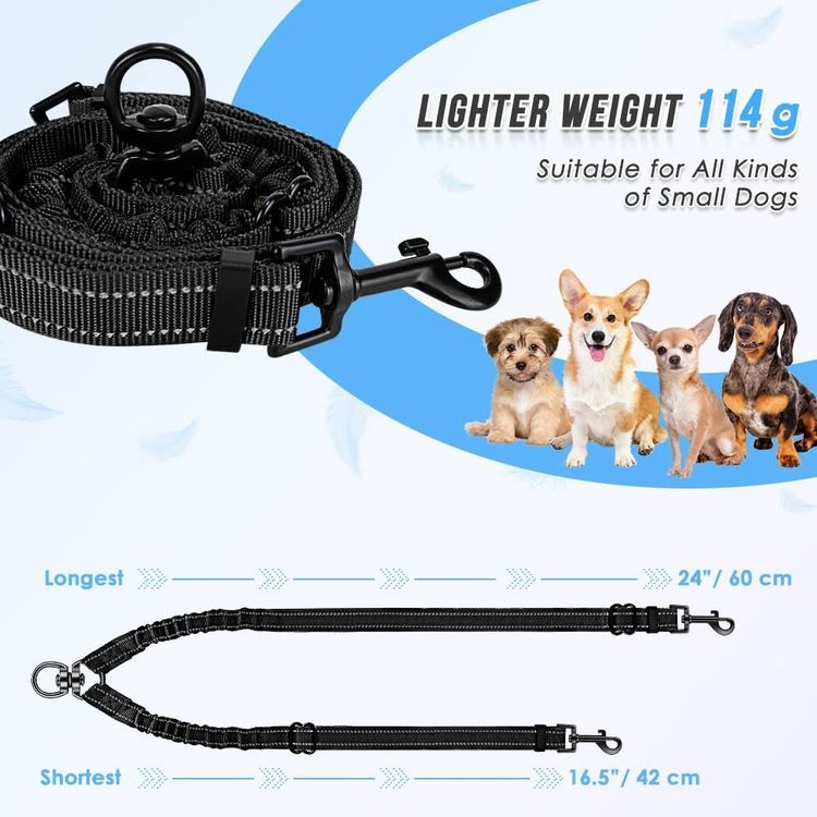 No. 2 - AUTOWT Double Dog Leash - 3