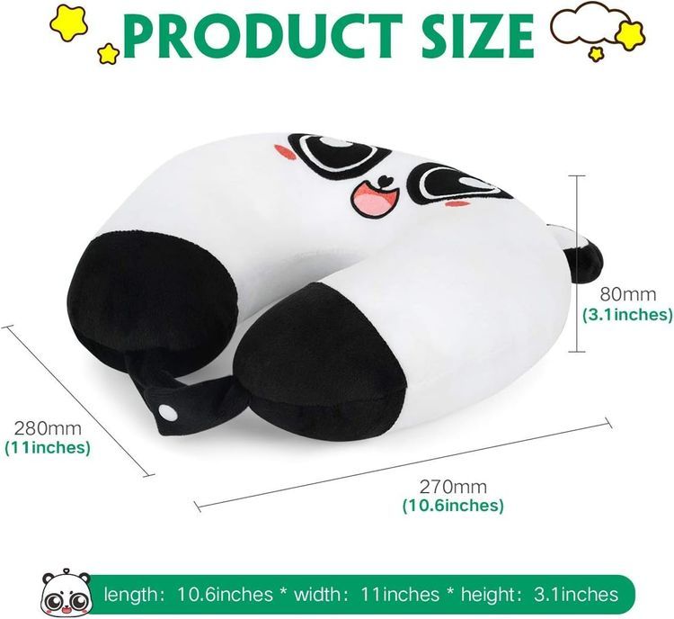 No. 3 - H HOMEWINS Kids' Travel Pillow - 2