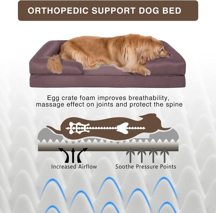 No. 7 - Orthopedic Memory Foam Dog Bed - 3