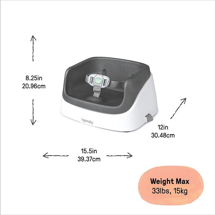 No. 7 - Ingenuity SmartClean Toddler Booster Seat - 5