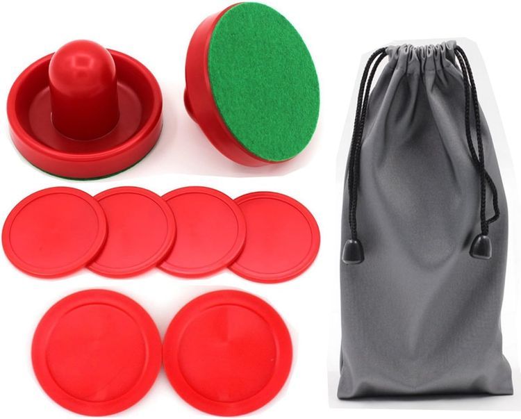 No. 6 - Air Hockey Pushers and Pucks Set - 1