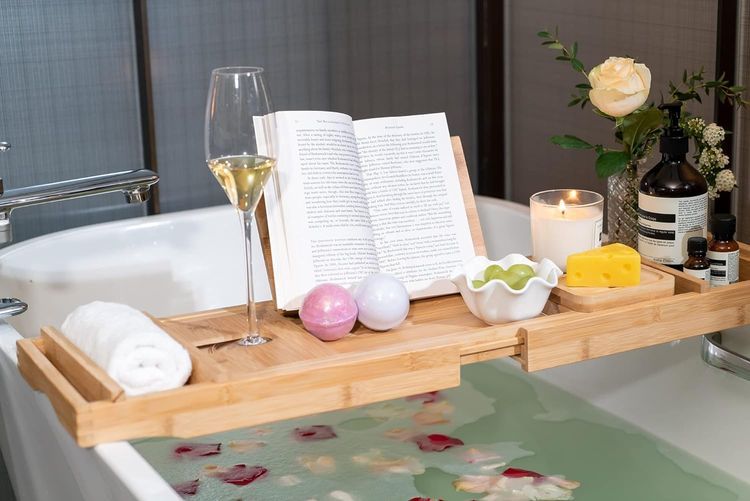 No. 9 - Bamboo Bath Tray - 2